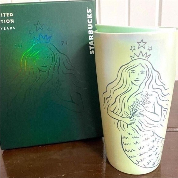 Starbucks Accessories - Starbucks 2021 50th Anniversary ceramic cup in box